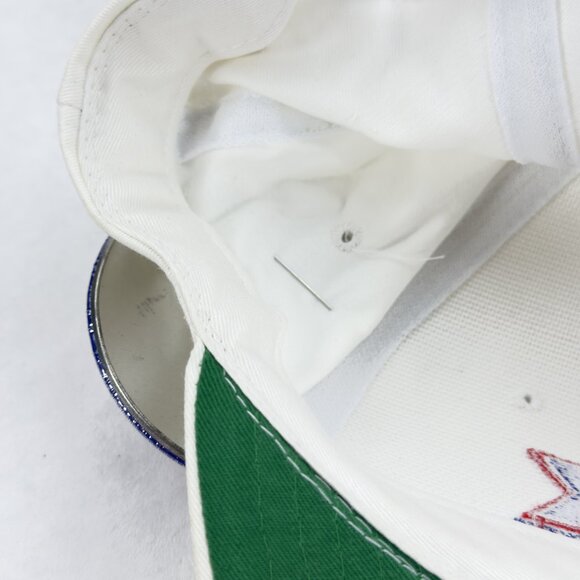 Vintage 1992 Super Bowl XXVI Snapback Hat White Adjustable NFL Team Cap with Pin - Picture 9 of 13